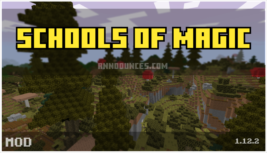 Schools of Magic Mod