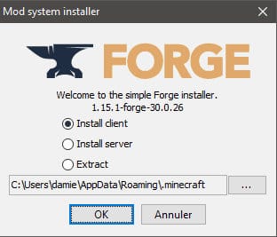 minecraft 1.7.10 forge installer