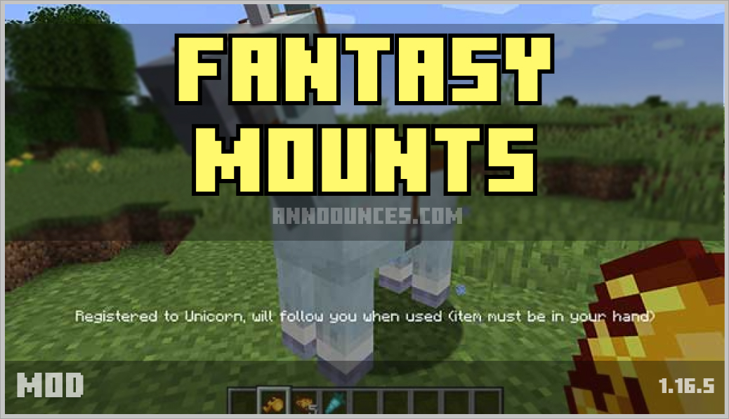Fantasy Mounts Mod